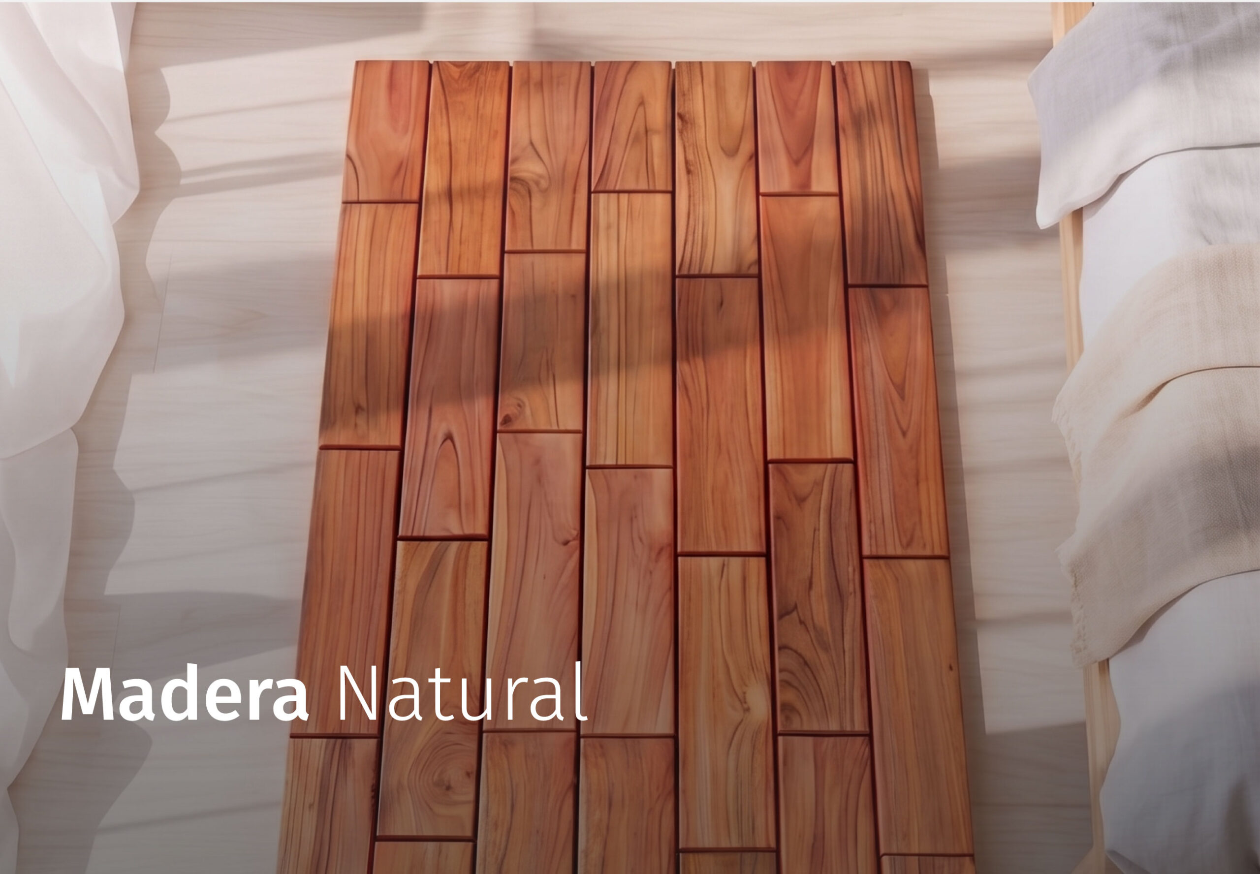 ejemplo uso de repisa de madera