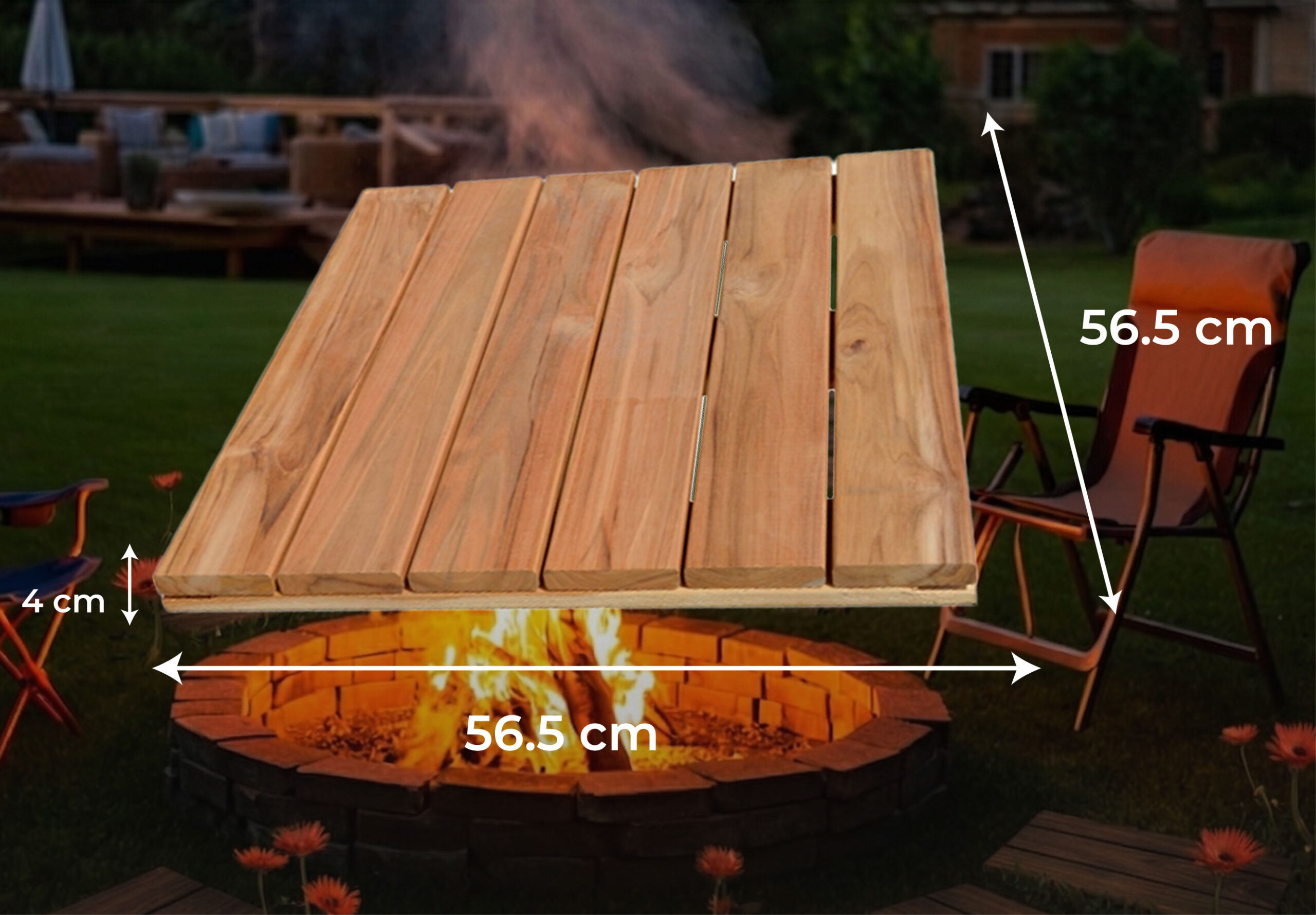 modulo grande de madera